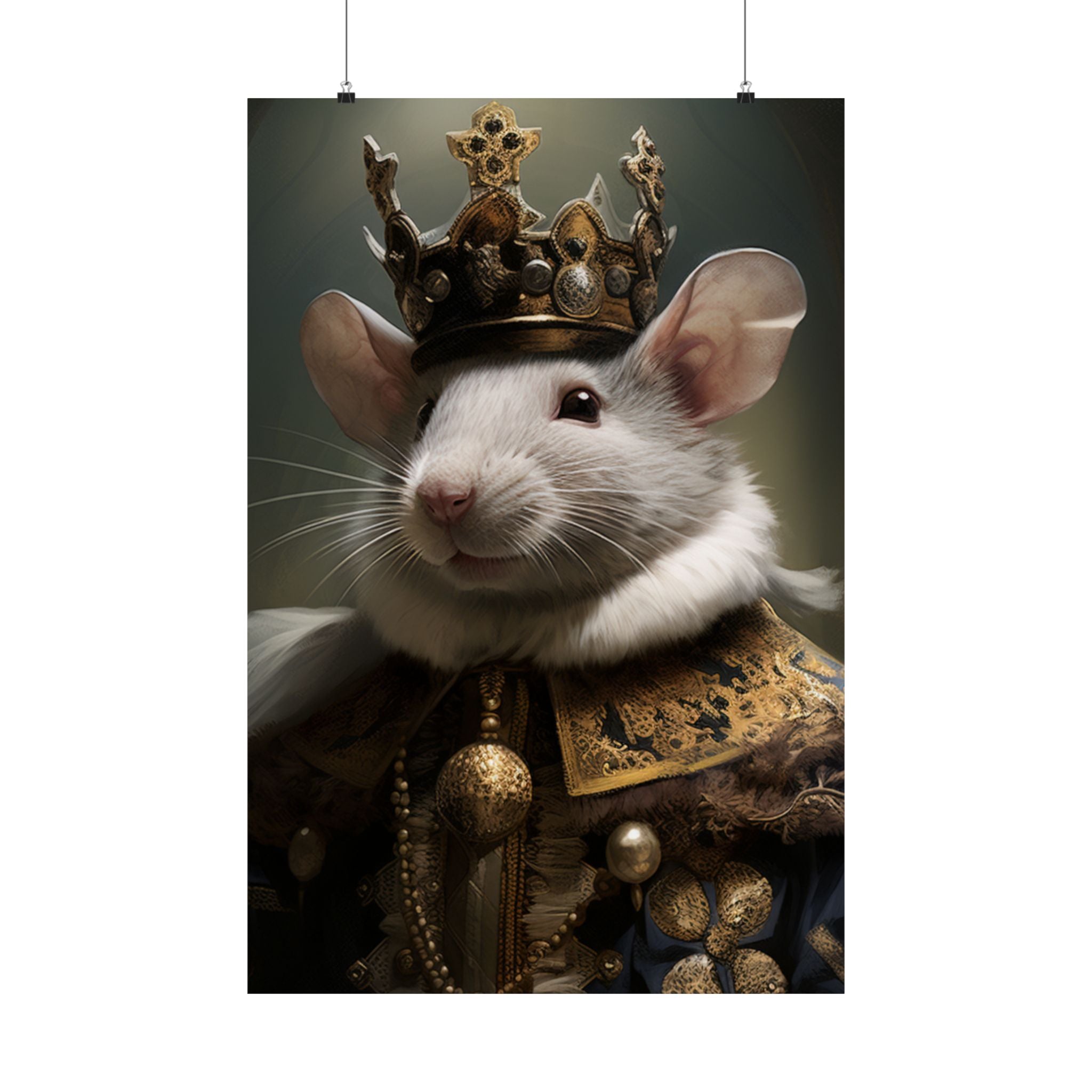 The  Rat King Poster, Art Poster Print, Home Decor, Animal Lover Gift, Classic Art Posters