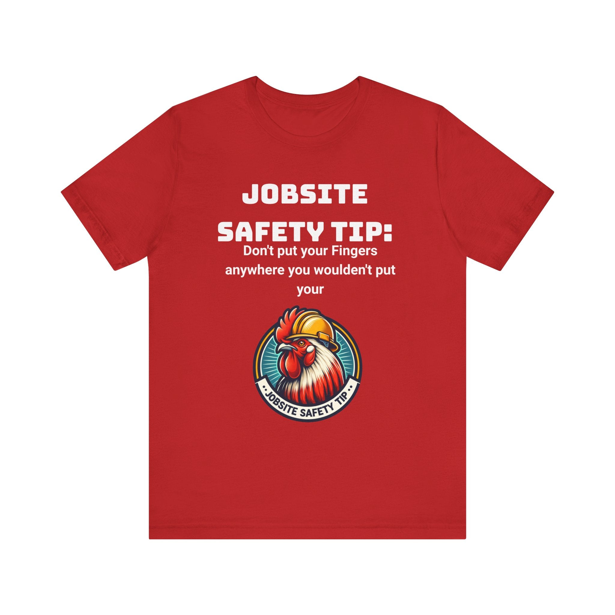 Job Site Safety tip Unisex Jersey Short Sleeve Tee
