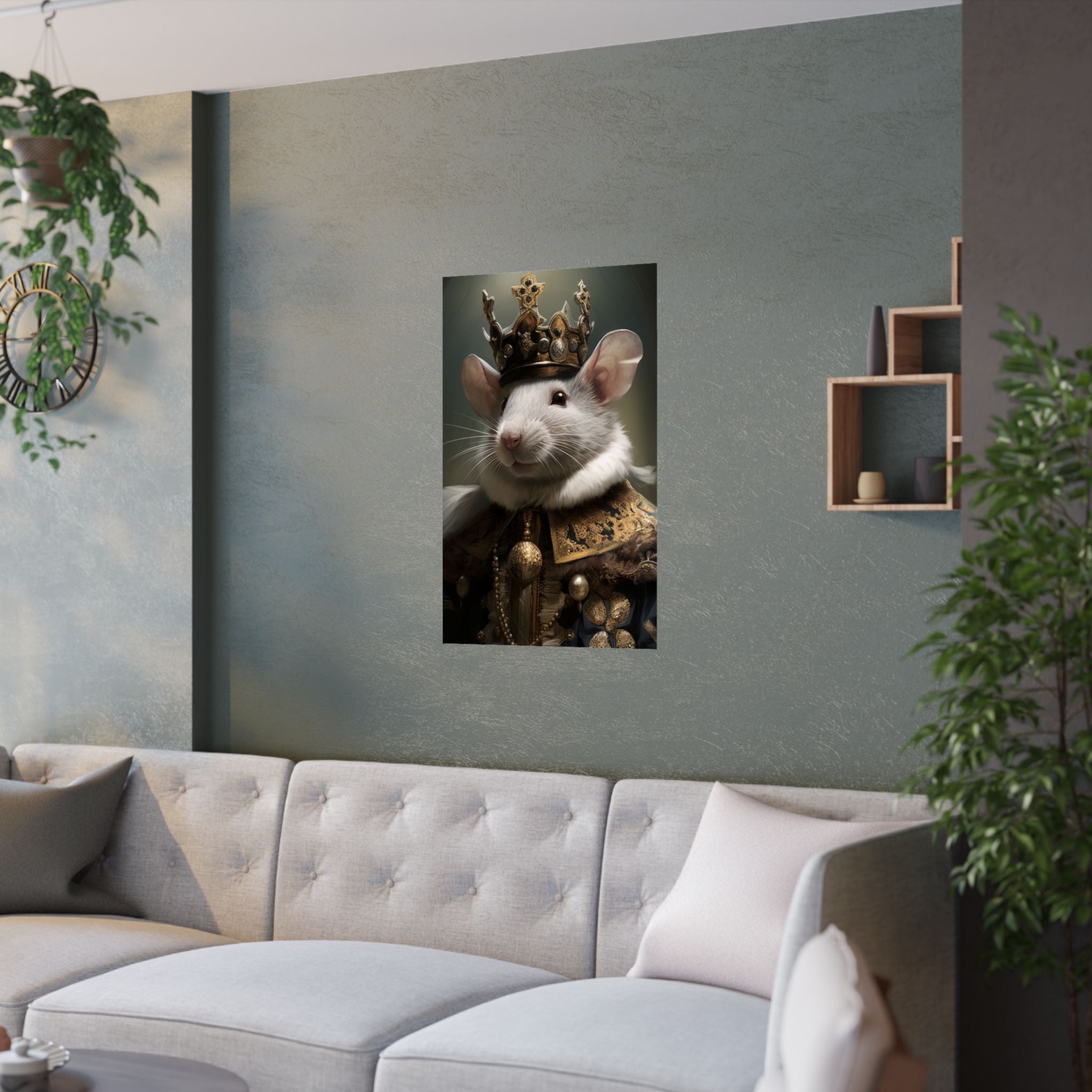 The  Rat King Poster, Art Poster Print, Home Decor, Animal Lover Gift, Classic Art Posters