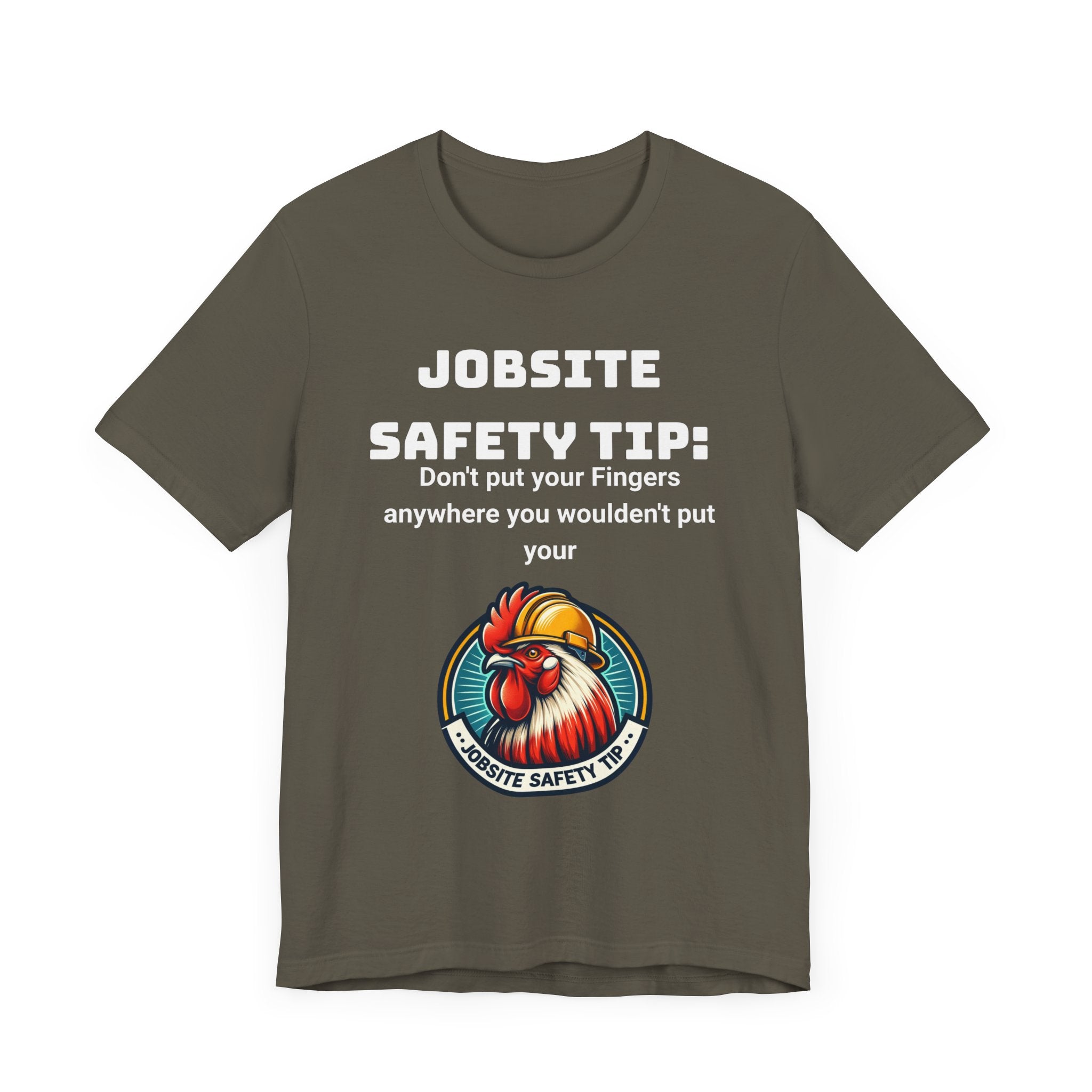 Job Site Safety tip Unisex Jersey Short Sleeve Tee