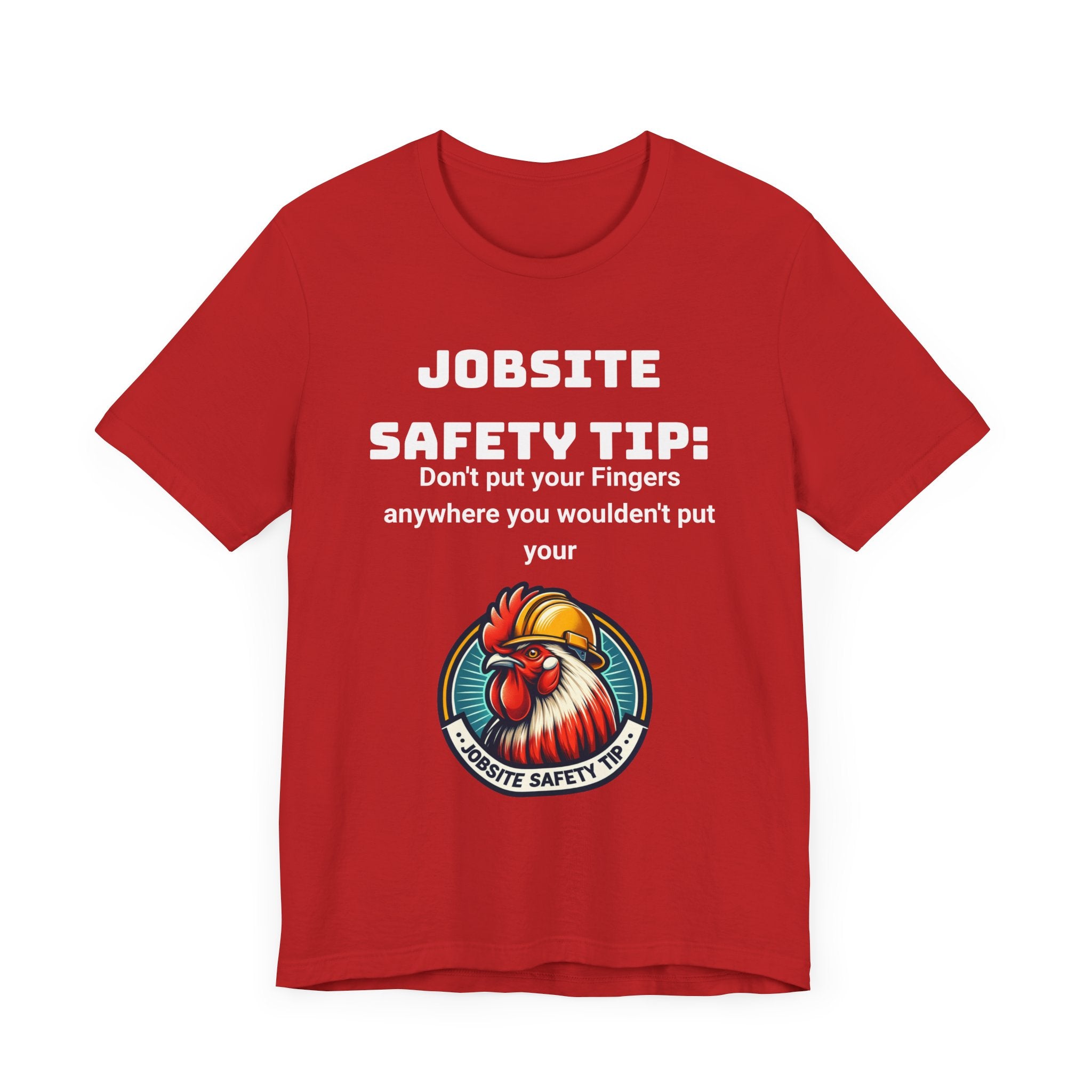 Job Site Safety tip Unisex Jersey Short Sleeve Tee