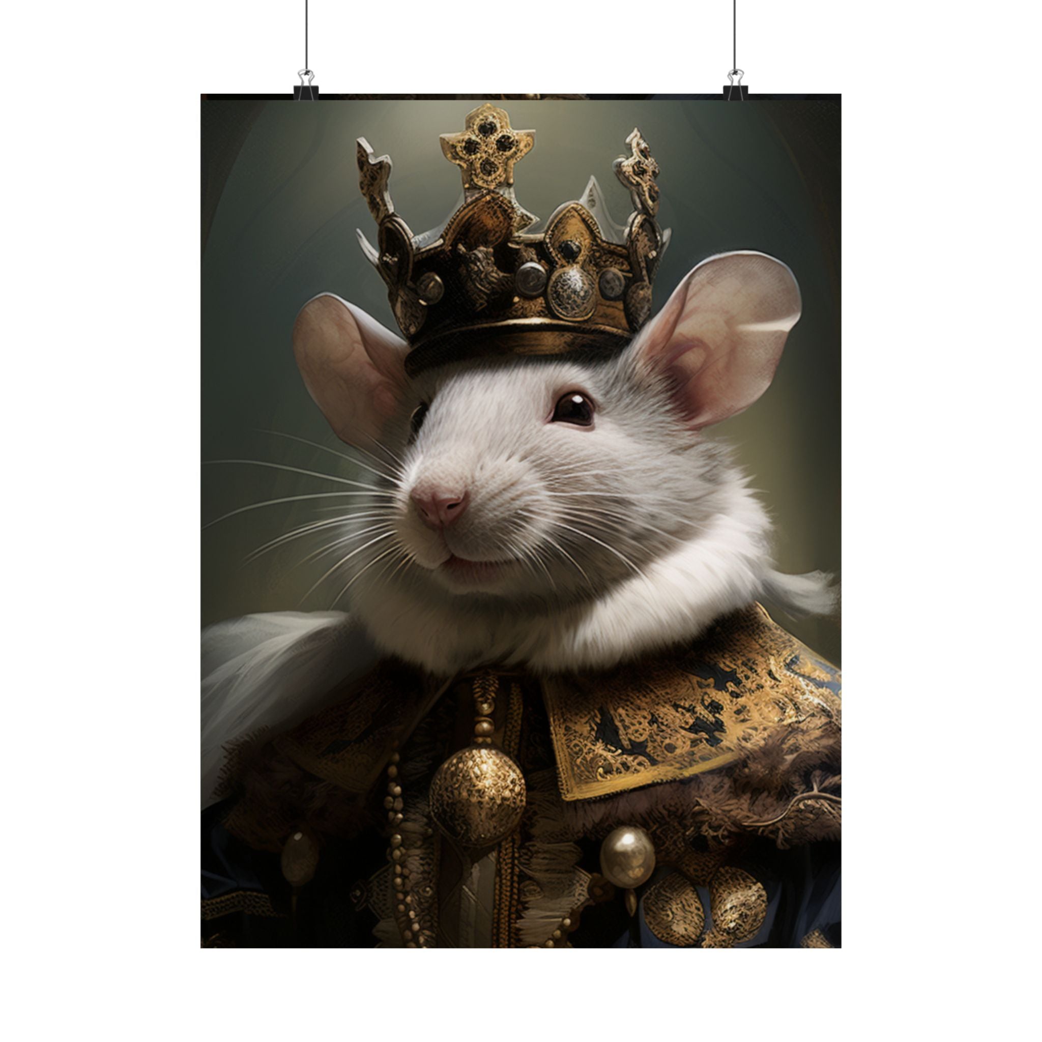 The  Rat King Poster, Art Poster Print, Home Decor, Animal Lover Gift, Classic Art Posters