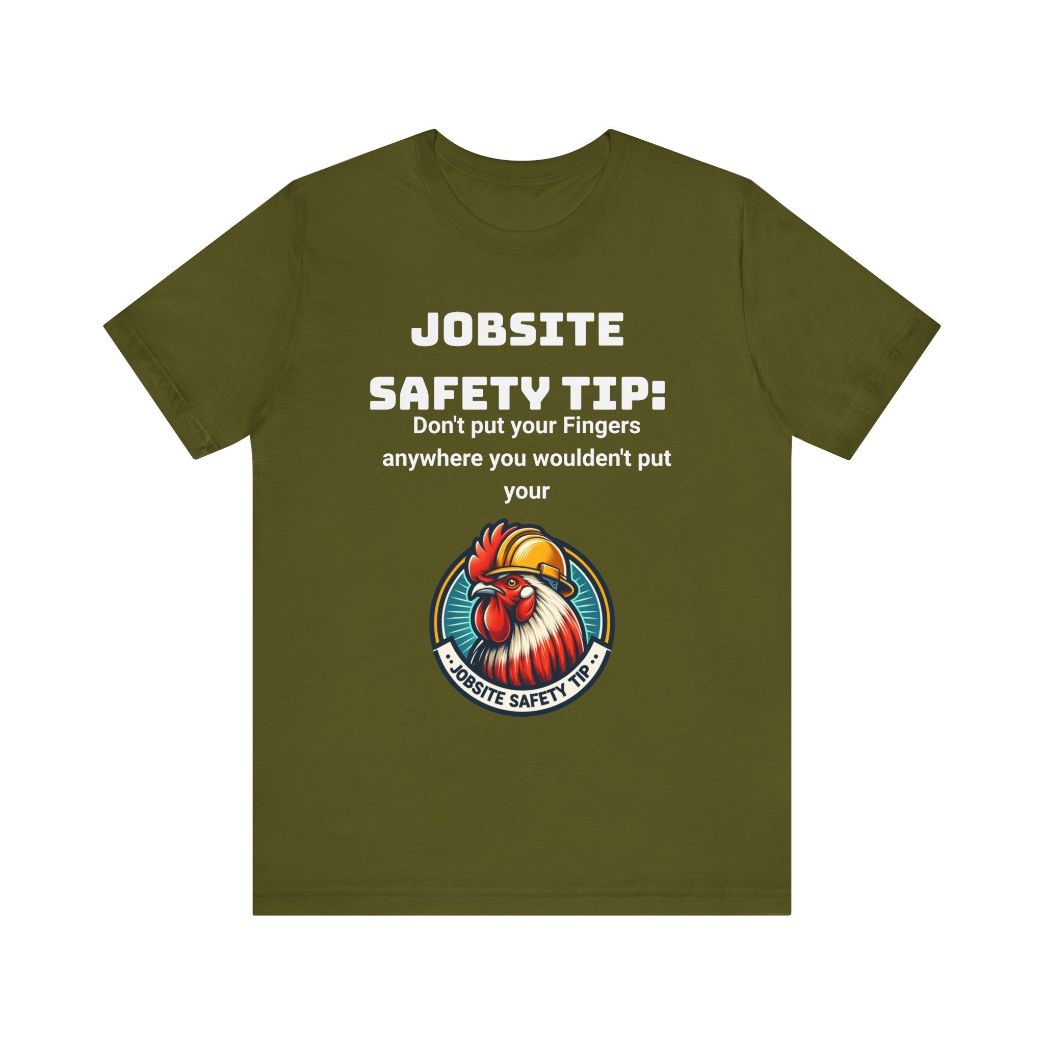 Job Site Safety tip Unisex Jersey Short Sleeve Tee