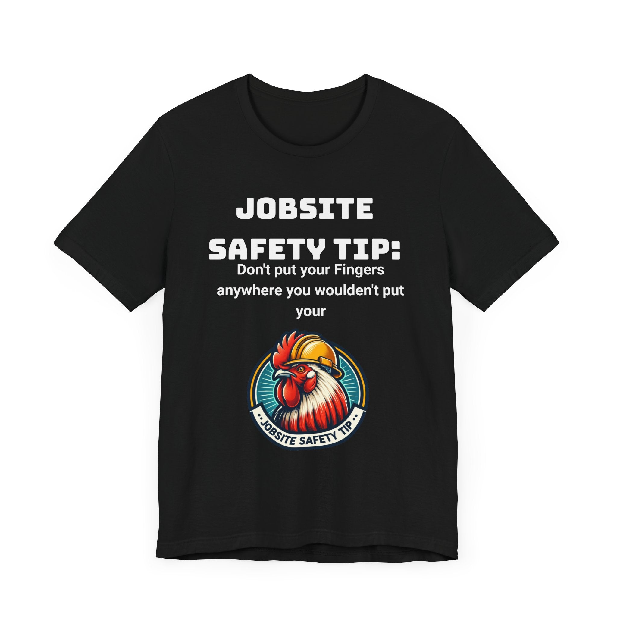 Job Site Safety tip Unisex Jersey Short Sleeve Tee