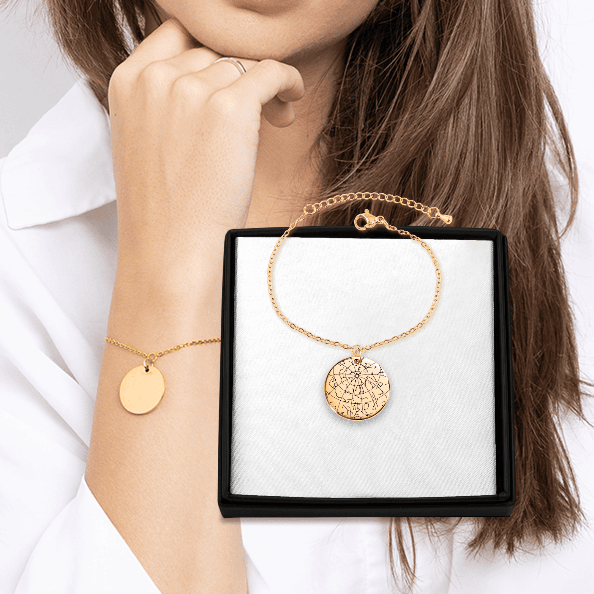 Beautiful Custom Star Map Bracelet